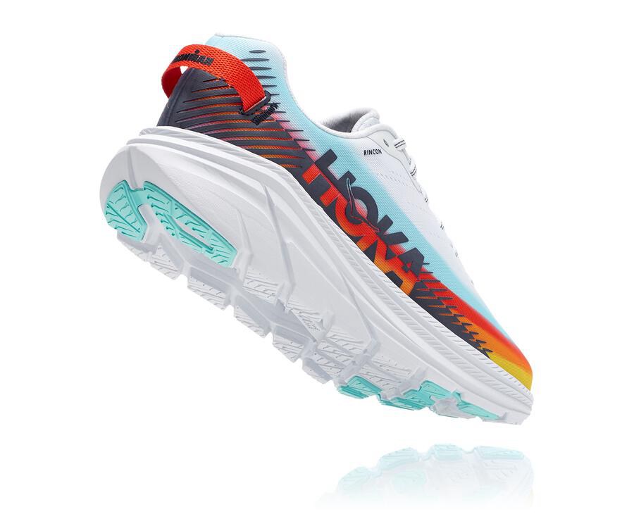 Tenis Hoka One One Mujer Blancos/Azules - Ironman Rincon 2 - XWOF14260